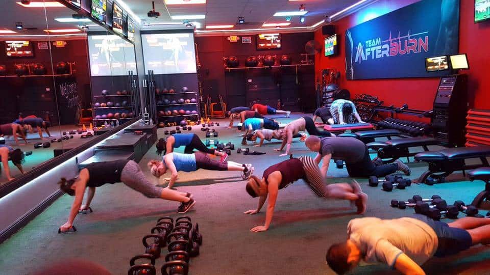 Group personal traning at Fit Fx